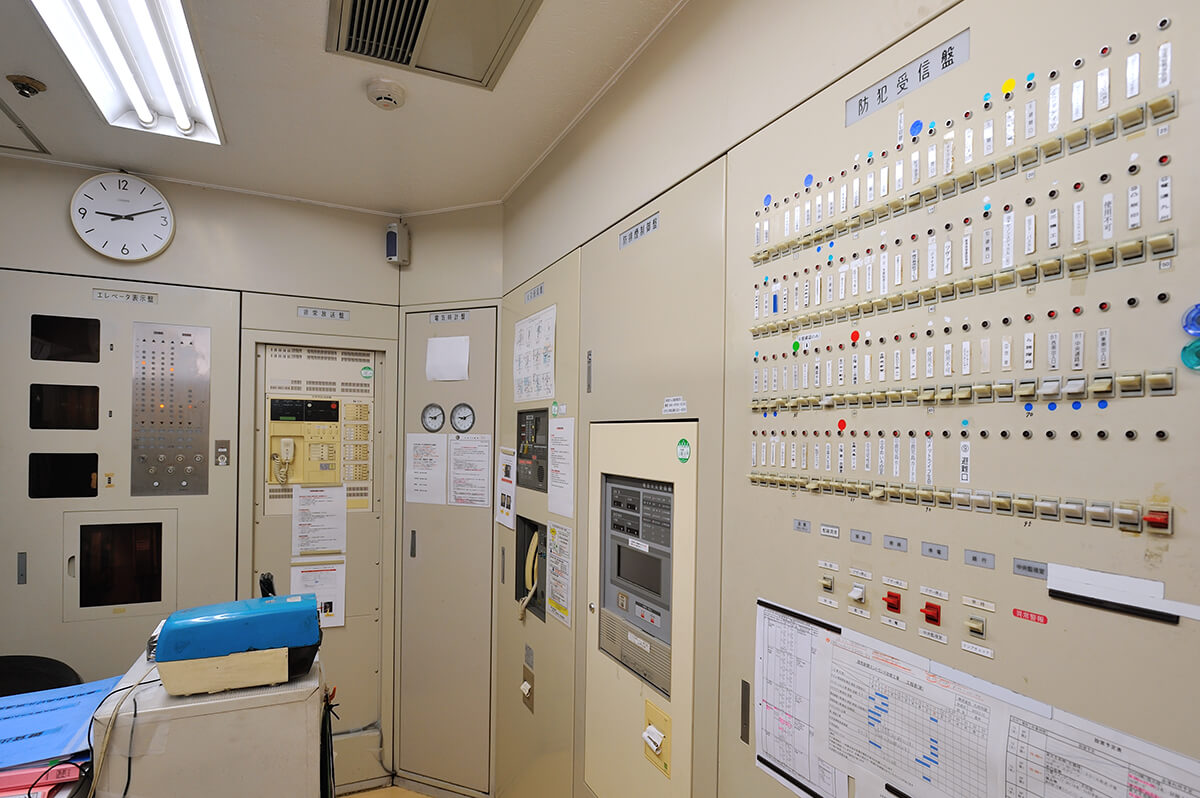 24時間警備防災完備